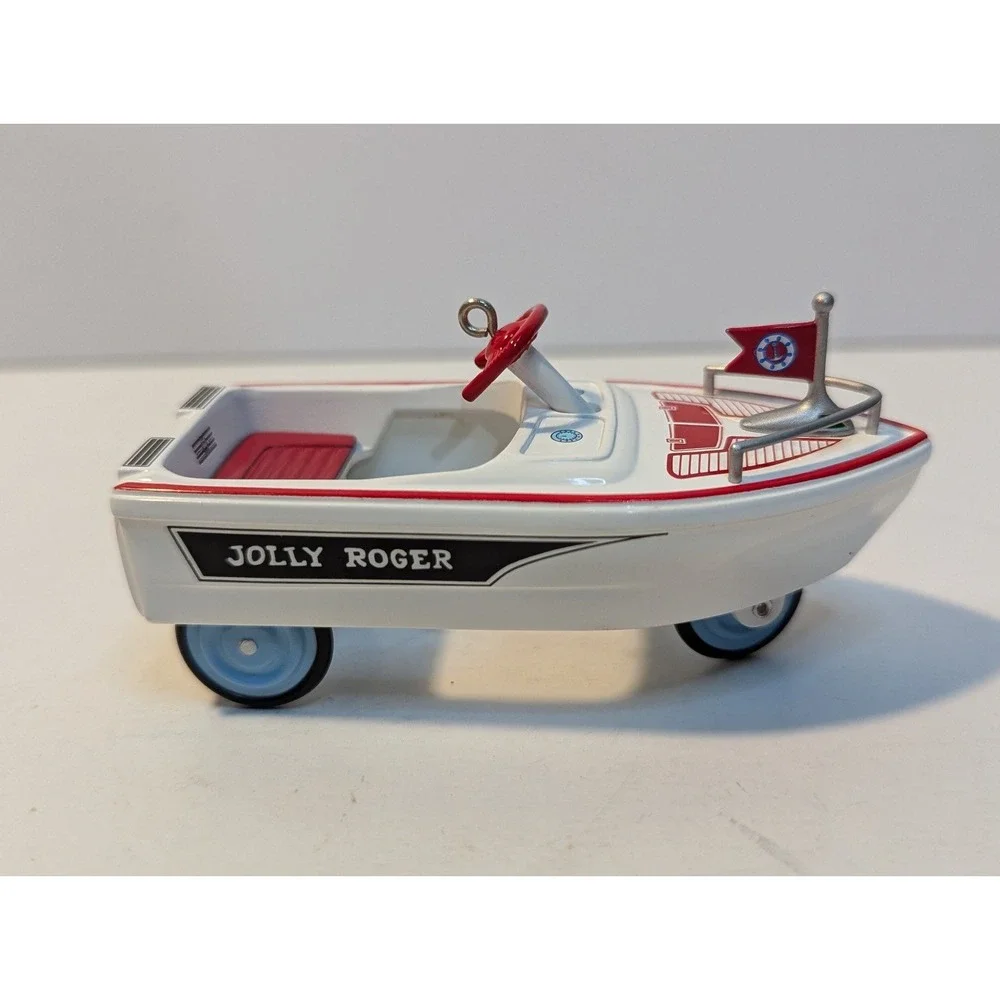 Hallmark Keepsake 1968 Murray Jolly Rogers Flagship Kiddie Car Classics Ornament